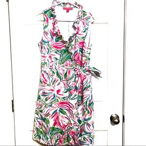 Lilly Pulitzer Terry lined Wrap Dress